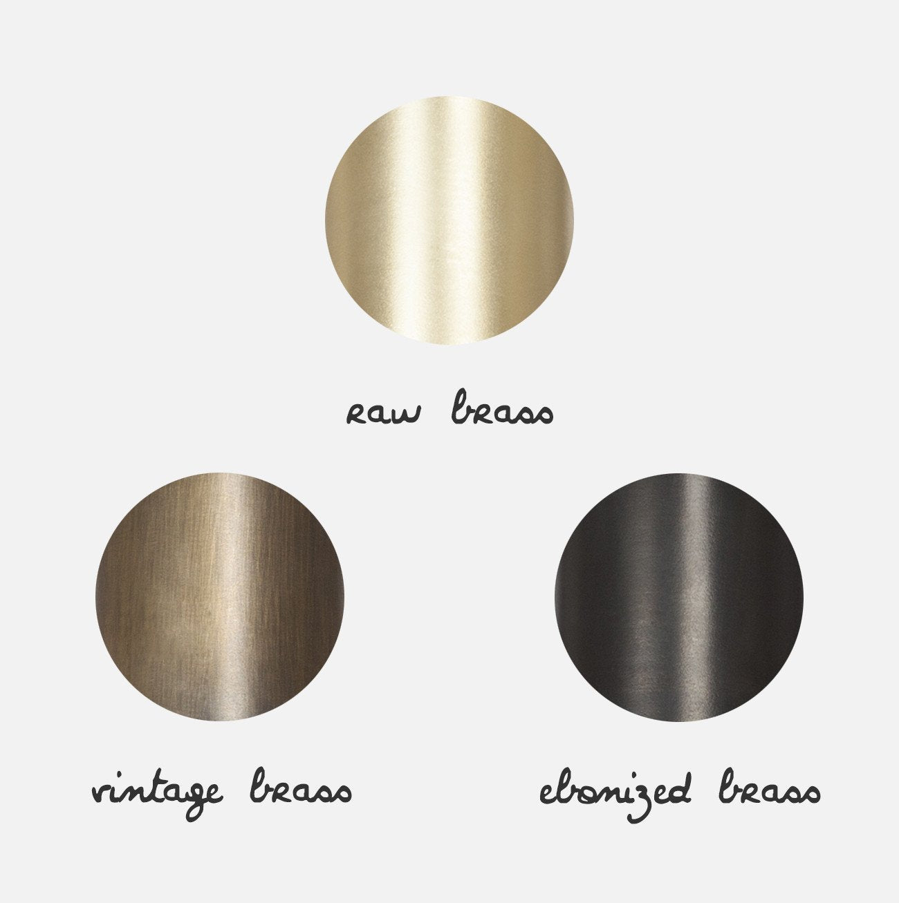 Patina: dropdown, Diameter: dropdown, Height (Drop): dropdown