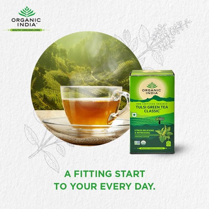 Organic India  Green Tea